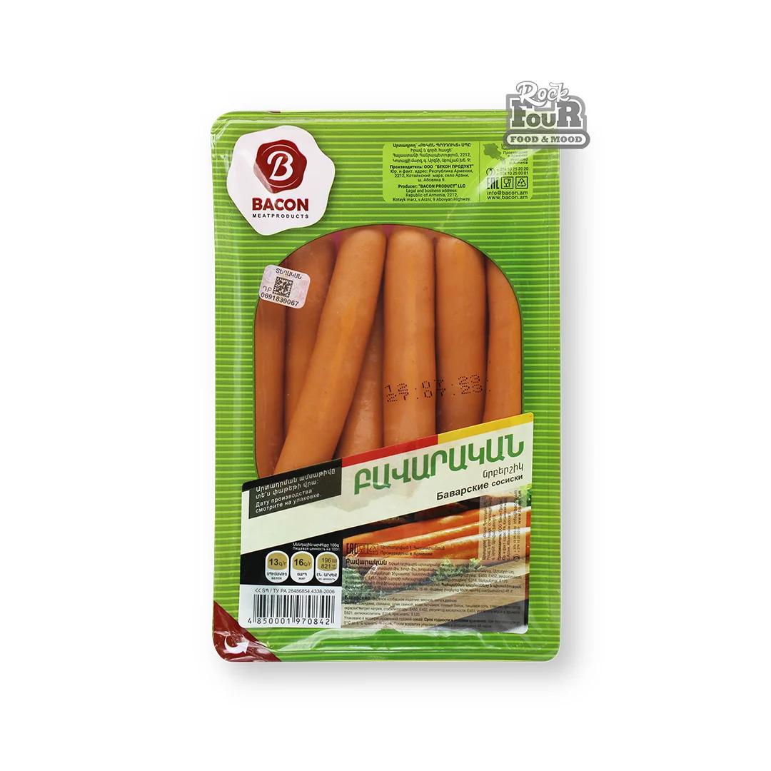 Sausages "Bacon Bavarian", kg